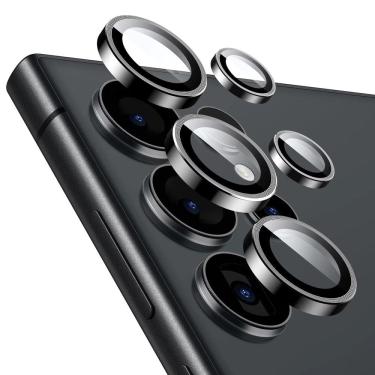 Imagem de Película (Kit 05 Pçs) da Lente Câmera Lisa / Strass Para Galaxy S25 Ultra