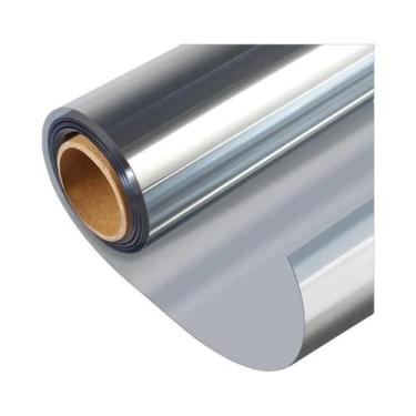 Imagem de Película De Espelho Unidirecional Prateada Para Janelas, Não Adesiva, 