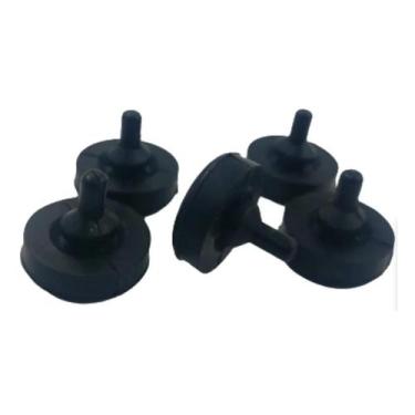 Imagem de Kit 5 Apoios Borracha Airfryer Ri9270 Ri9280 Original Philips