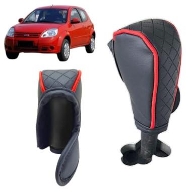 Imagem de Capa De Acabamento Manopla Bola Câmbio Manual Compatível Com Ka Street 2008 Á 2013