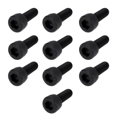 Imagem de Briny River 10 parafusos de montagem de pedais M6x16 mm compatíveis com THRUSTMASTER T3PM T-LCM