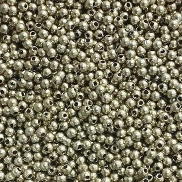 Imagem de PÉROLA DE ABS LISA Nº 03 20G PEROLA 3MM - LADEIRA BIJUTERIAS, Dourado 