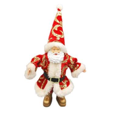 Imagem de Papai Noel Vermelho Tradicional 22CM  - Zona Livre