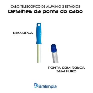 Imagem de Cabo bralimpia 1.40m telescopico - 2 estagios - com rosca