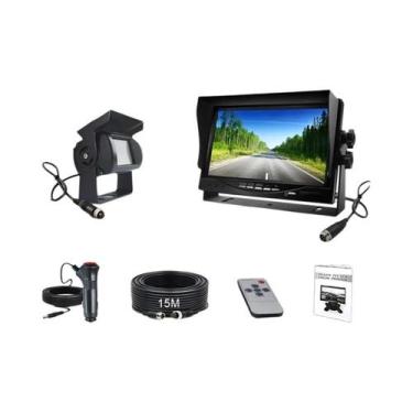 Imagem de Monitor De Câmera Ir Colorido Para Visão Traseira De Carro, 7 Polegada