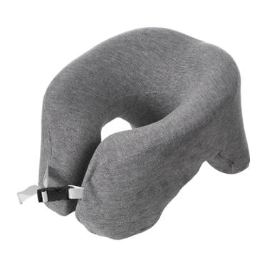 Imagem de Travesseiro de Viagem com Suporte de Cabeça 360° Travesseiro de Pescoço, Portátil e Versátil. Ideal para Viagens de Avião, Carro e Ônibus.