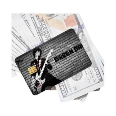 Imagem de Adesivos De Cartão De Crédito Green Day 4PCS À Prova d'Água Para Decor