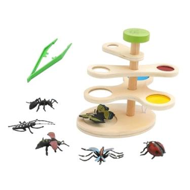 Imagem de menolana Lupa Ferramenta de Aprendizagem Precoce Habilidade Fina Lentes de Aumento de 3 Camadas Luneta de Observação para Sala de Aula de Educação