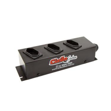 Imagem de Régua Elétrica para Extensão com 3 Tomadas - 10/20A - Reforçada - CIRI