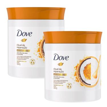 Imagem de Kit 2 Máscara de Tratamento Dove Ritual de Reparação 1 Minuto 500g