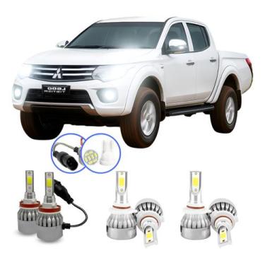 Imagem de Lâmpada Led L200 2008 - 2016 Hb3 H11 H11 V10 - Efeito Xênon
