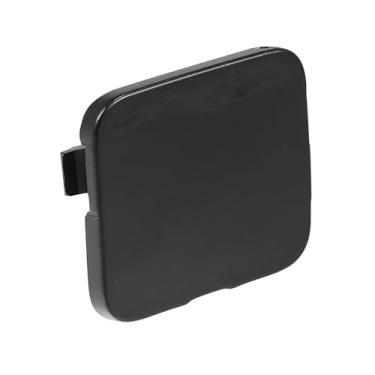 Imagem de Edinstry Tampa de gancho de reboque para para-choque traseiro de carro, tampa de olhal, tampa de reboque preta meia-noite 85071-4GA0A para Infiniti Q50 2014-2018