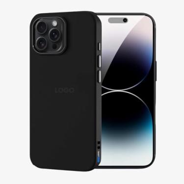 Imagem de SMART E CASE Capa Capinha Case Proteção Premium com Interior em Microfibra, Preta, Resistente a Impactos (iPhone 14 Pro)