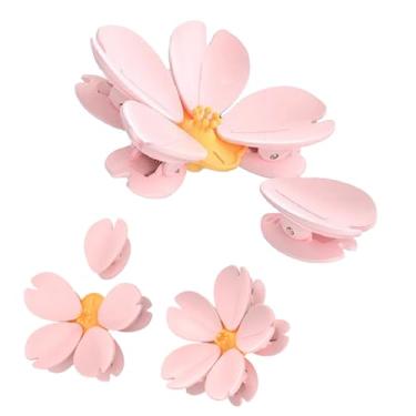 Imagem de Sakura Flower Imãs de geladeira clipes de vedação de alimentos com suporte magnético - design de pétala 3D, clipes herméticos para saco de lanche e decoração de geladeira, acessório de cozinha com