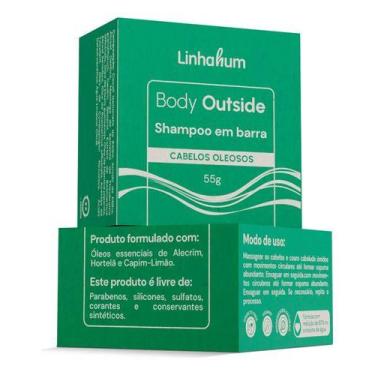 Imagem de Shampoo Em Barra Cabelos Oleosos 80g - Linhahum
