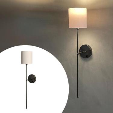 Imagem de Arandela De Parede Classica Dormitorio Quarto Cabeceira Lateral De Cam