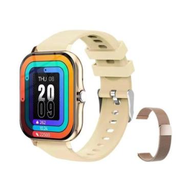 Imagem de Relógio Inteligente Unissex Monitoramento De Pressão Arterial E Sono L