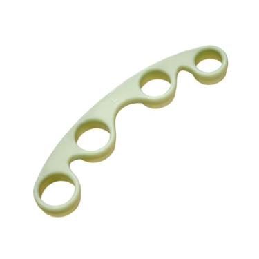 Imagem de oshhni Maca de expansão de dedo de guitarra portátil multifuncional ferramenta de prática de força de dedo, Green L