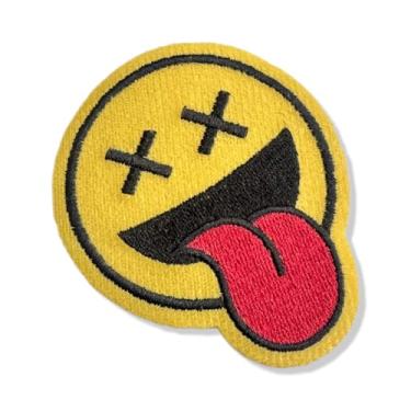 Imagem de V0055-001 Carinha Divertida Patch Bordado (B- Arquivo Matriz para bordar em máquina eletrônica OU DPMÉSTICA.)