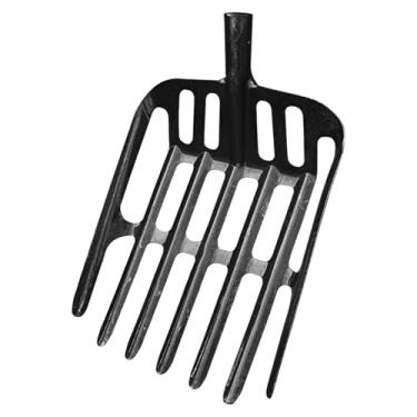 Imagem de Generic Ferramenta de peneira de pá de drenagem de aço, cabeça de pá de peneiração para escavação, capina, limpeza de estábulos