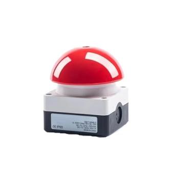 Imagem de Botão de cogumelo à prova d'água de 1/5/20 peças com interruptor autodescanso com pedal esférico e gatilho de palmas para resposta de jogo e programa de perguntas (autorredefinição A, 1 peça-1NO-1NC)