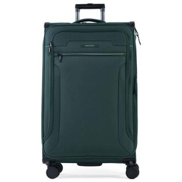 Imagem de Mala Grande Poliéster 4 Rodas Zurique Verde - Bagaggio, G