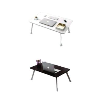 Imagem de Mesa Notebook Multiuso Madeira Metal Compacta Confortável