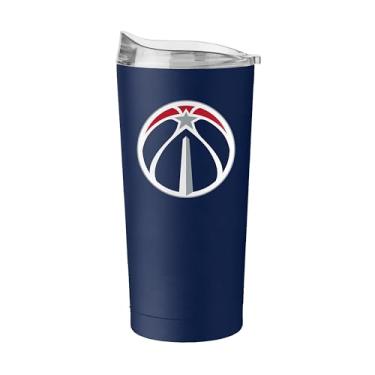 Imagem de FANMATS Copo de aço inoxidável NBA Washington Wizards de 590 ml – Acabamento em pó durável – Serve na maioria dos porta-copos, oficialmente licenciado pela NBA – Mantém bebidas quentes e frias