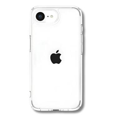 Imagem de Capa Capinha Clear Case Space X Rígida Anti Amarelamento Resistente Para iPhone (iPhone 16e)