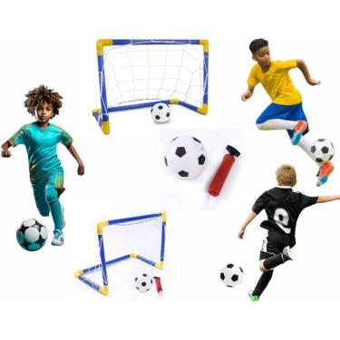 Imagem de Mini Gol Infantil Com Bola E Bomba De Ar