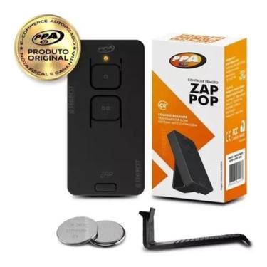Imagem de Controle Remoto portao PPA ZAP POP original/genuino 2 Botões 433,92 MH