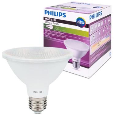 Imagem de Lampada Par30 9,5w Philips Quente 2700K Amarela Bivolt