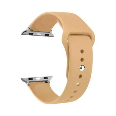 Imagem de Pulseira De Silicone Para Apple Watch 44mm 45mm 40mm 41mm 42-38mm, Bra
