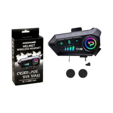 Imagem de Fone De Ouvido Bluetooth 5.3 Para Capacete De Motocicleta, À Prova D'Á