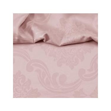 Imagem de Toalha de Mesa Jacquard 2,00x1,40m - Tecido Gross com Acabamento em Bainha(Rosê)