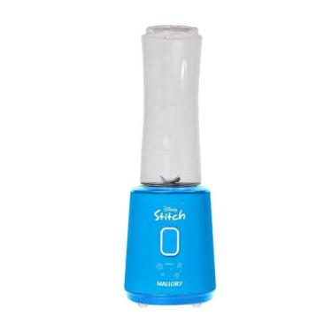 Imagem de Liquidificador Mallory Disney Stitch 2 Copos Tritan Azul, 300W, Azul, 