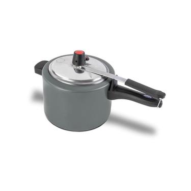 Imagem de Panela de Pressão Brinox Ceramic Life Vapt 4,5L Mineral Resist Cinza