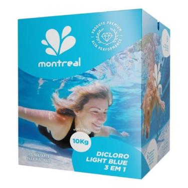 Imagem de Dicloro Granulado Light Blue 10kg 3em1 Montreal Piscina