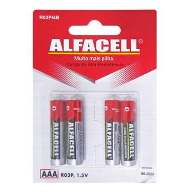 Imagem de Pilha aaa palito 1,5v com 4 unidades - camp