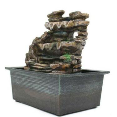 Imagem de Fonte de Água Decorativa Resina Cascata Iluminação de Led GT743 - Lorb