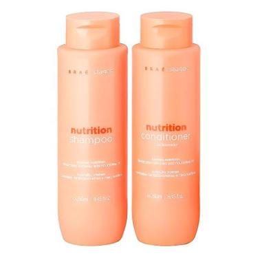 Imagem de Kit Shampoo e Condicionador Braé Stagens Nutrition 250ml cada