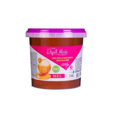 Imagem de Cera Hidrossoluvel Depilatória 1300 gr Mel Visual Depil Mais