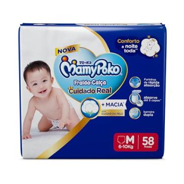 Imagem de MamyPoko Fralda-Calça Premium Seca M 58 Unidades