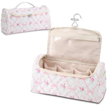 Imagem de GISMTR Estojo de viagem acolchoado compatível com Dyson Airwrap Multi-Styler todos os modelos e acessórios, bolsa de armazenamento portátil de algodão com gancho para pendurar acessórios de modelador