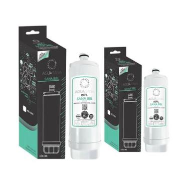 Imagem de Kit 2 Refils Filtro Vela para Bebedouro Purificador de Água IBBL FR600