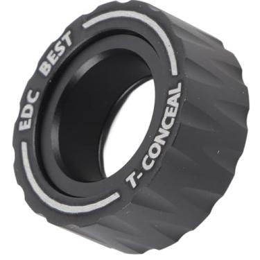 Imagem de TOPINCN Anel de Inquietação, Brinquedo de Engrenagem de Liga de Alumínio Com Som Nítido para Foco de Meditação e Alívio do Estresse, Tamanho de Bolso para Adultos e Crianças Viagens