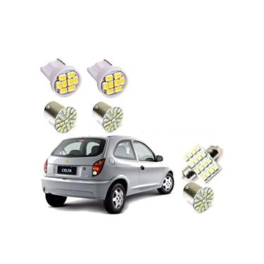 Imagem de Kit Lâmpadas Led Gm Novo Celta 2006-2011 Blue Lion