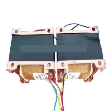 Imagem de Transformador de saída de extremidade única 25W 3,5K 2,5K ou 5K, transformador de amplificador de potência de tubo EI34 KT88 FU7 FU50 6P3P (5K de 0-4-8 ohm)