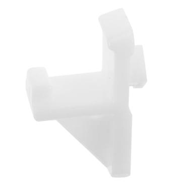 Imagem de Housoutil Clipes de prateleira de congelador de plástico para geladeiras servem para suportes de prateleira para portas de freezer, controle de temperatura e prevenção de geada