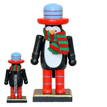 Imagem de Bonecos de quebra-nozes de Natal - figuras quebra-nozes de mesa, decorações de Natal | Estátuas decorativas para banheiro, dia das crianças, armário de festa, entrada, dia dos namorados, prateleira de